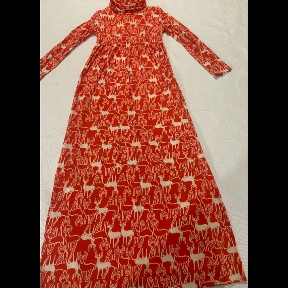 Vintage Original Petiteen Dress Full Length Size Small